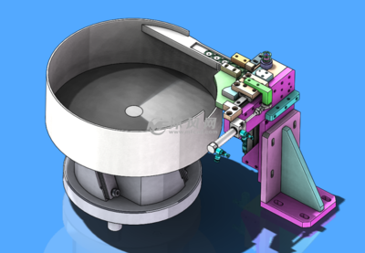 胶圈上料振动盘模型的设计原理与应用概述